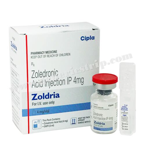 Zoldria 4 mg (Zoledronic Acid)